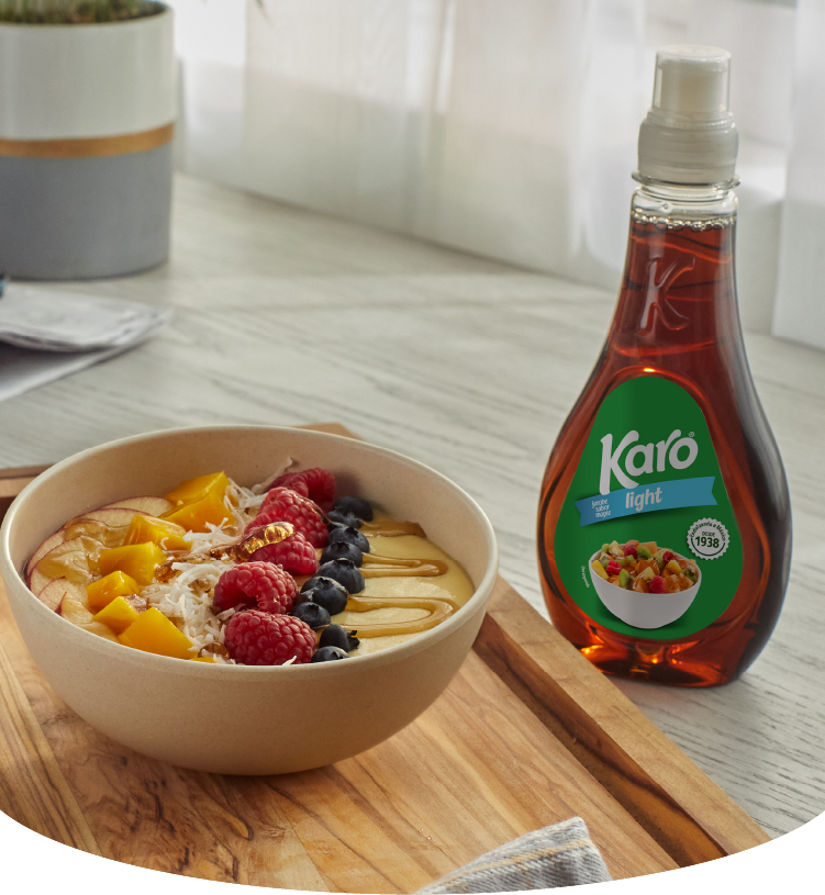Bowl de fruta con Karo® Maple Light